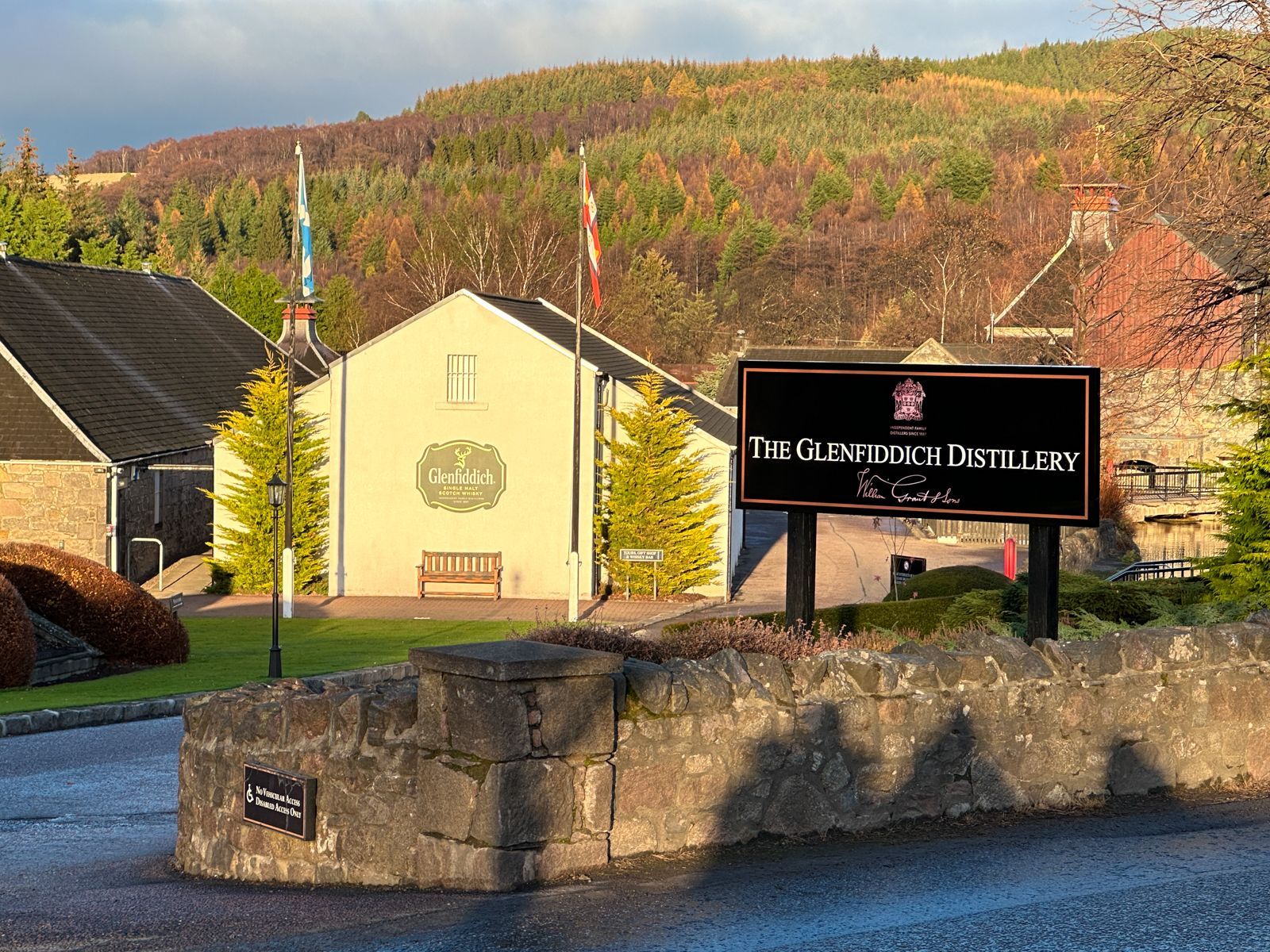 Visit Scotland and take a private guided tour to Glenfiddich Distillery
