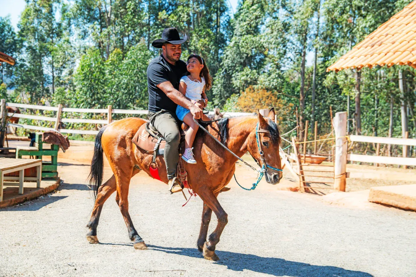O ritmo do campo no Hotel Fazenda Poços de Caldas