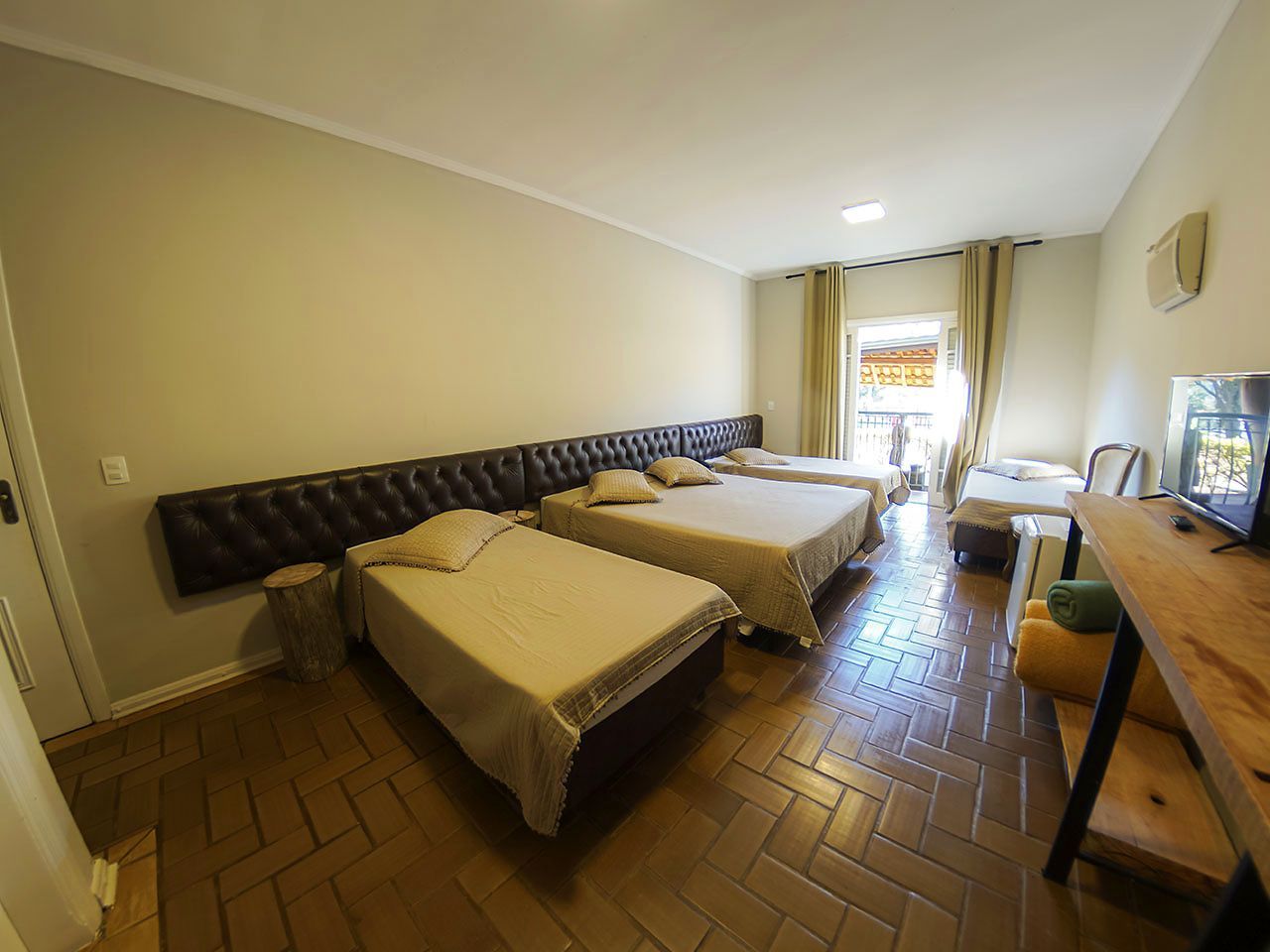 Standard com Sacada Quíntuplo no Hotel Fazenda Poços de Caldas