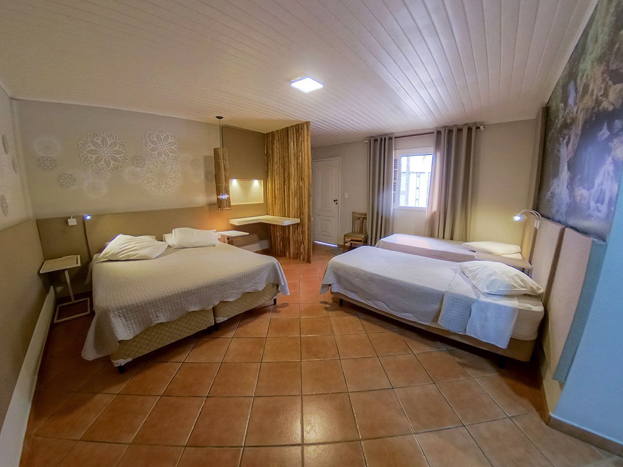Standard Quádruplo no Hotel Fazenda Poços de Caldas