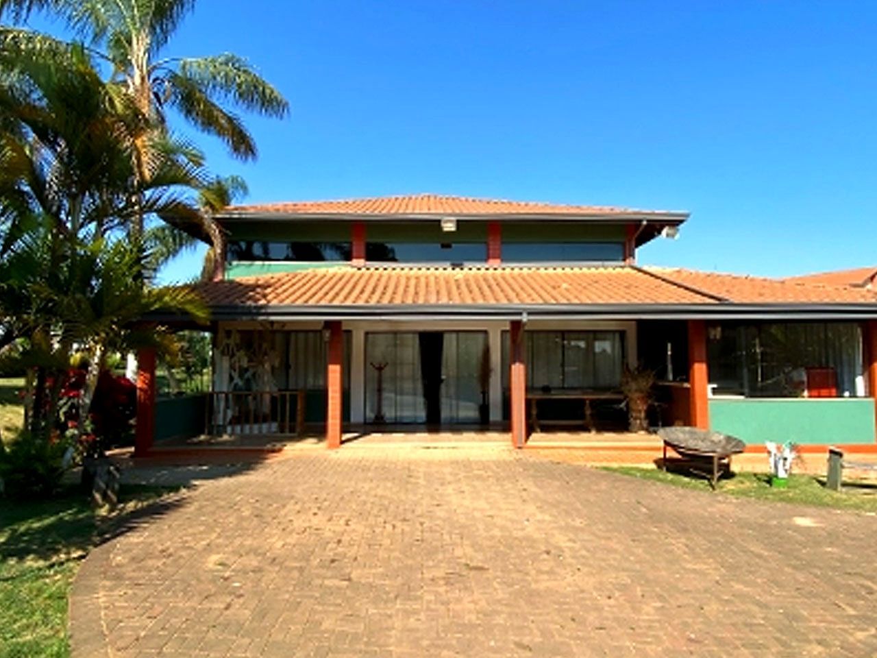 Espaços reais do centro de eventos do Hotel Fazenda Poços de Caldas