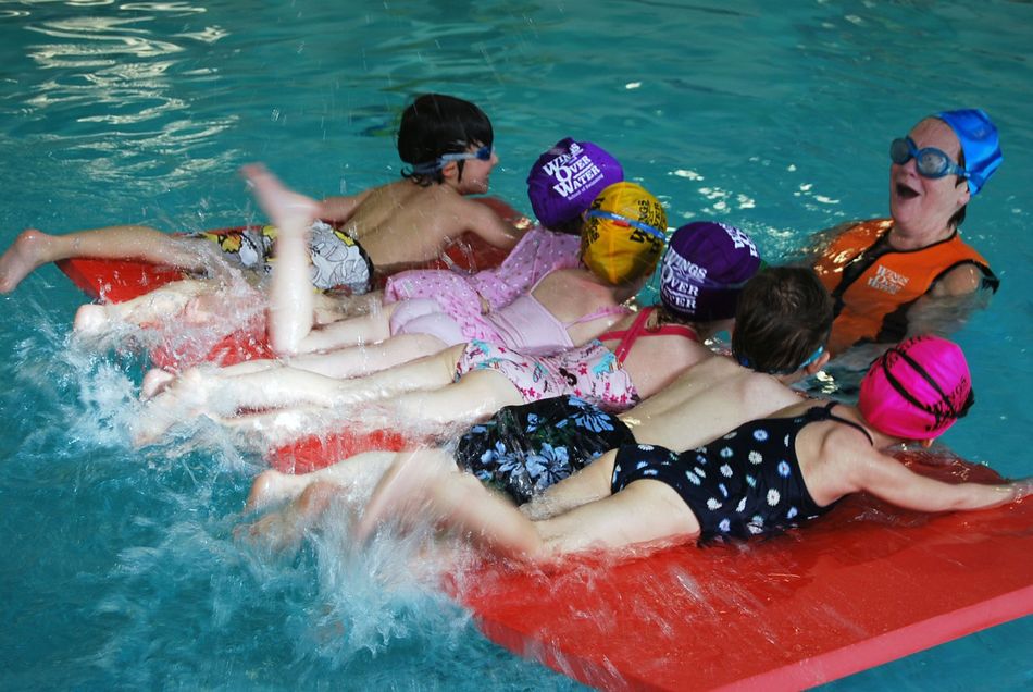 Swimming Instructor with Kids — Baldwin Place, NY — Wings Over Water School of Swimming Swimming Instructor with Kids — Baldwin Place, NY — Wings Over Water School of Swimming