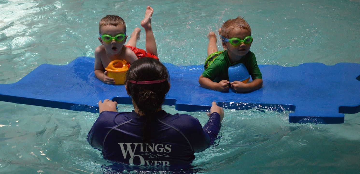 Swimming Instructor with Kids — Baldwin Place, NY — Wings Over Water School of Swimming Swimming Instructor with Kids — Baldwin Place, NY — Wings Over Water School of Swimming