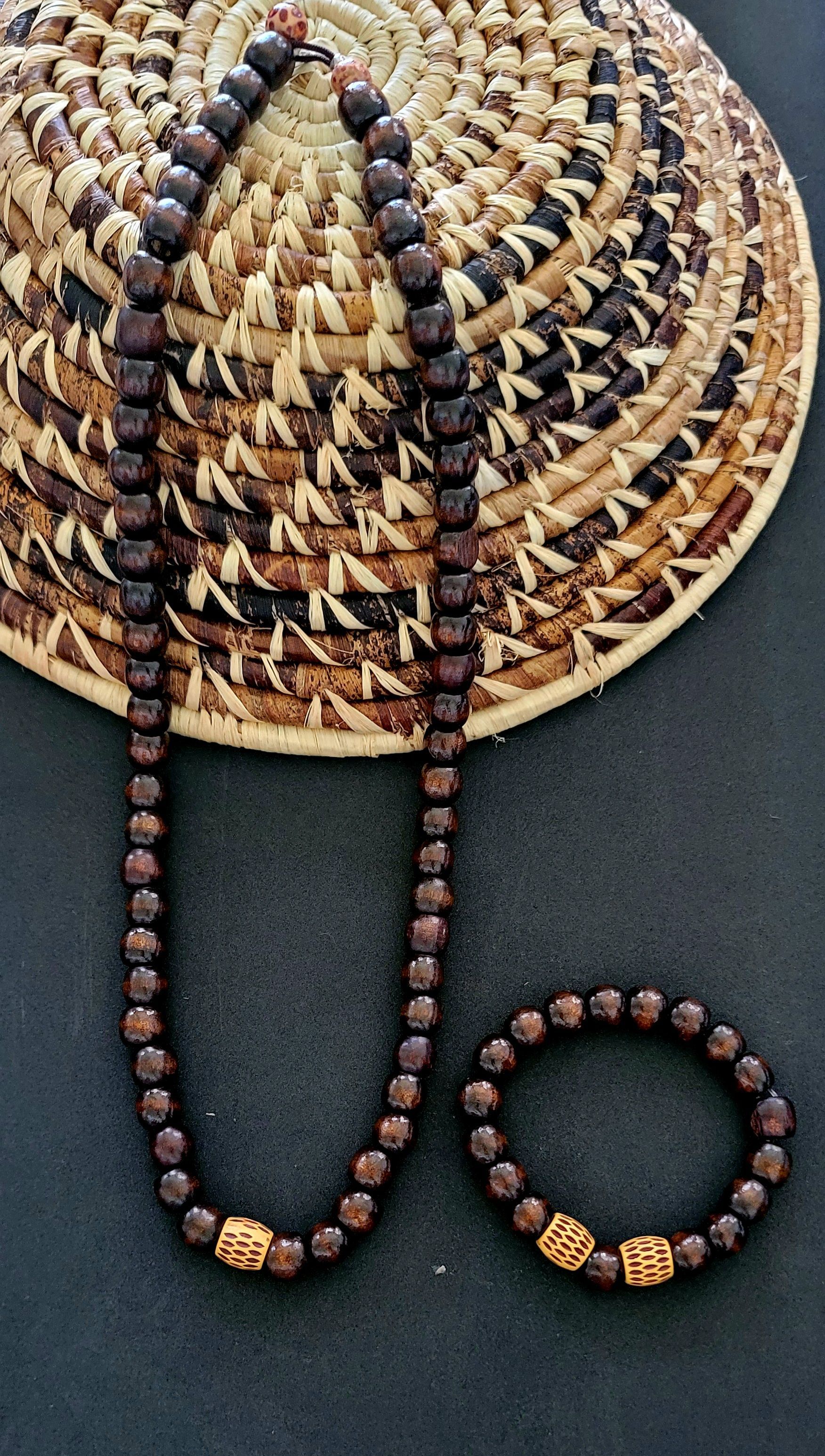 Wood Men's *Necklace* by Tas Tas 14