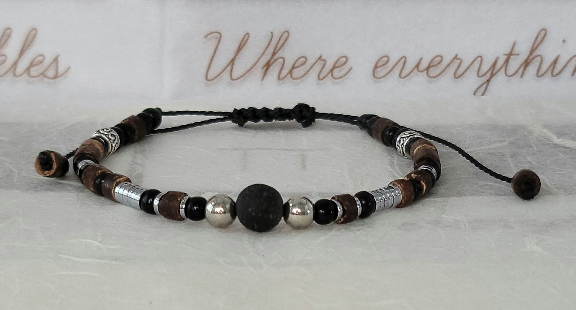 Bohemian adjustable bracelet
