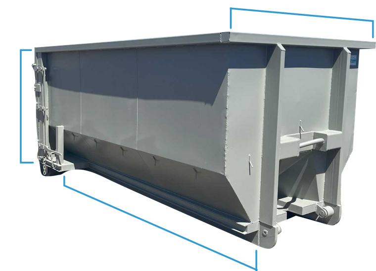 20-yard dumpster