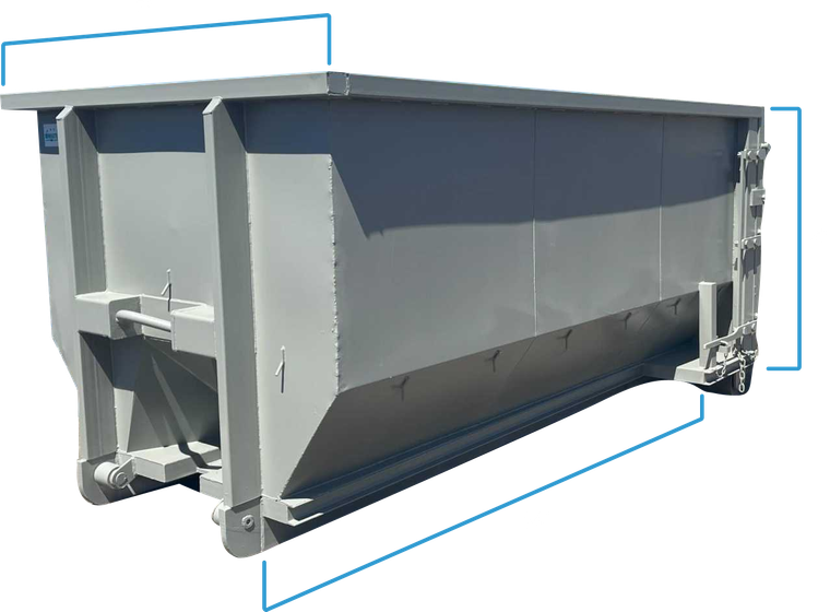 15-yard dumpster