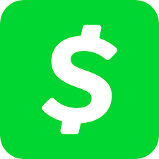 Cash App logo: white dollar sign on a green square background.