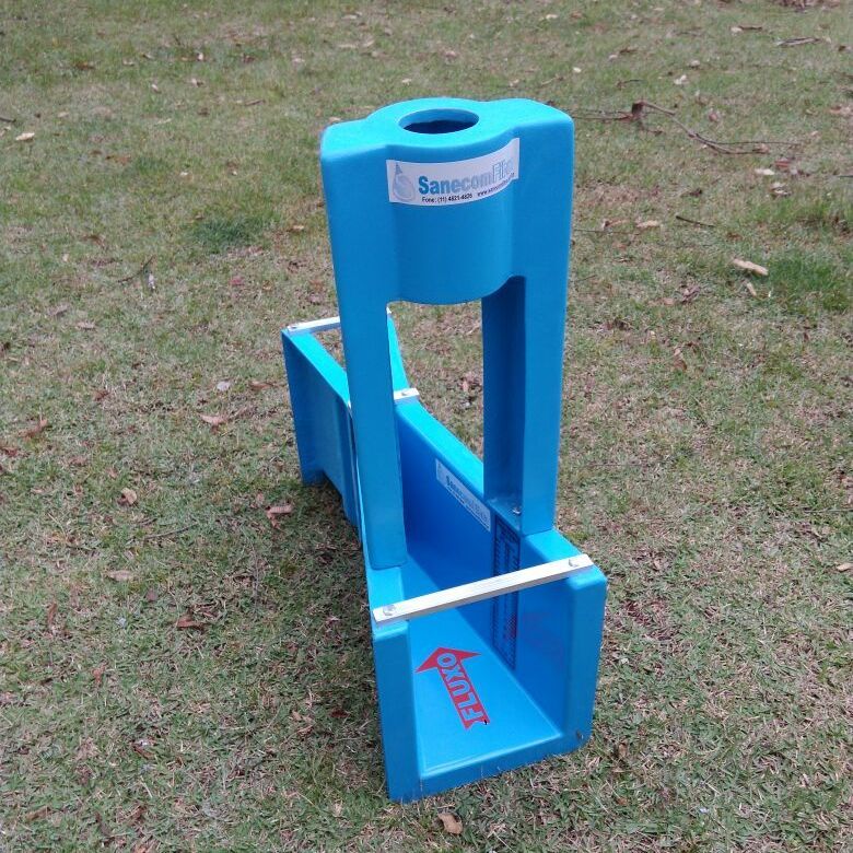 calha parshall com suporte