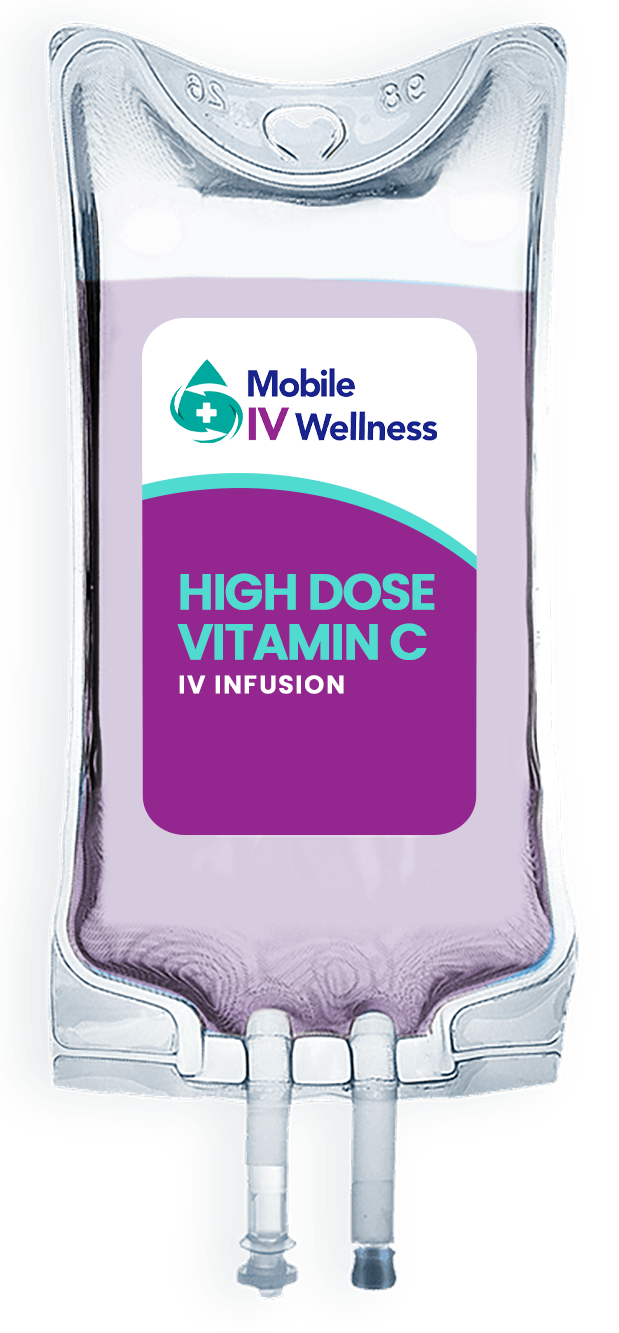 IV bag with 
