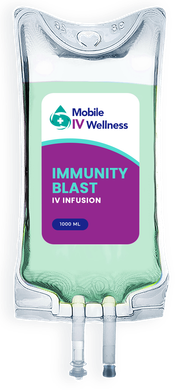IV bag with 