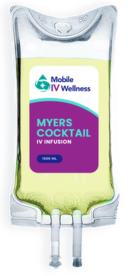 IV bag with 
