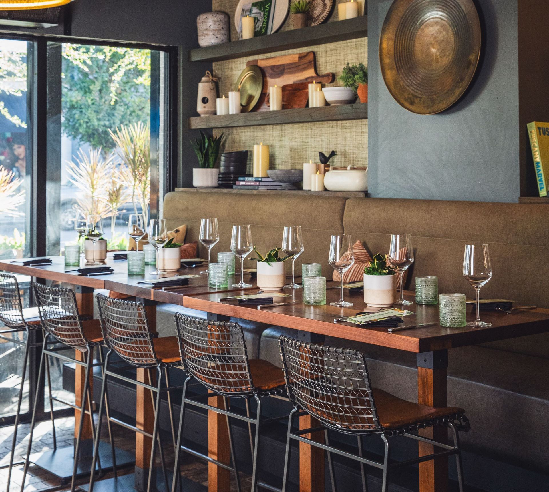 photograph of restaurant