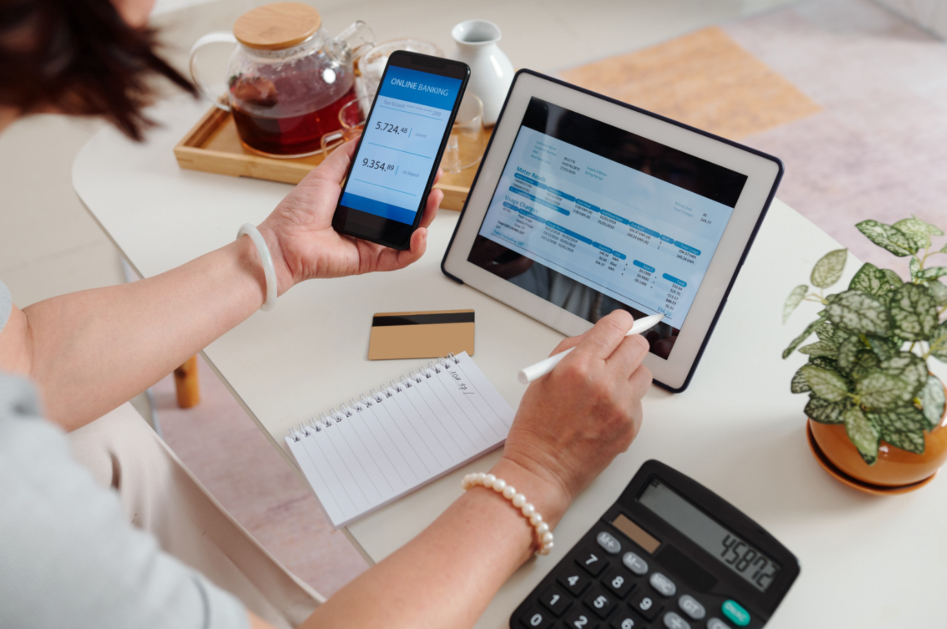 Advanced accounting software and technology.