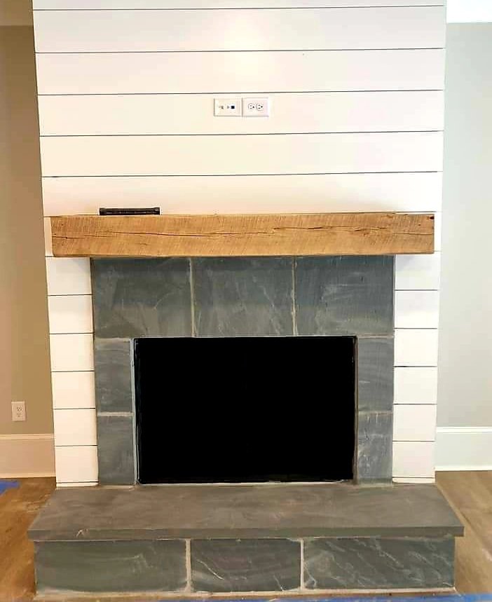 Rustic Farmhouse Mantel