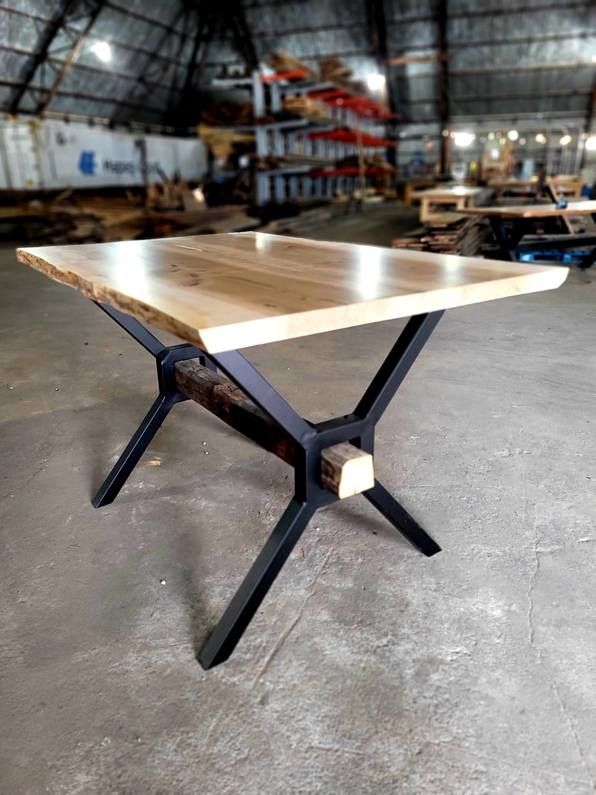 live edge table