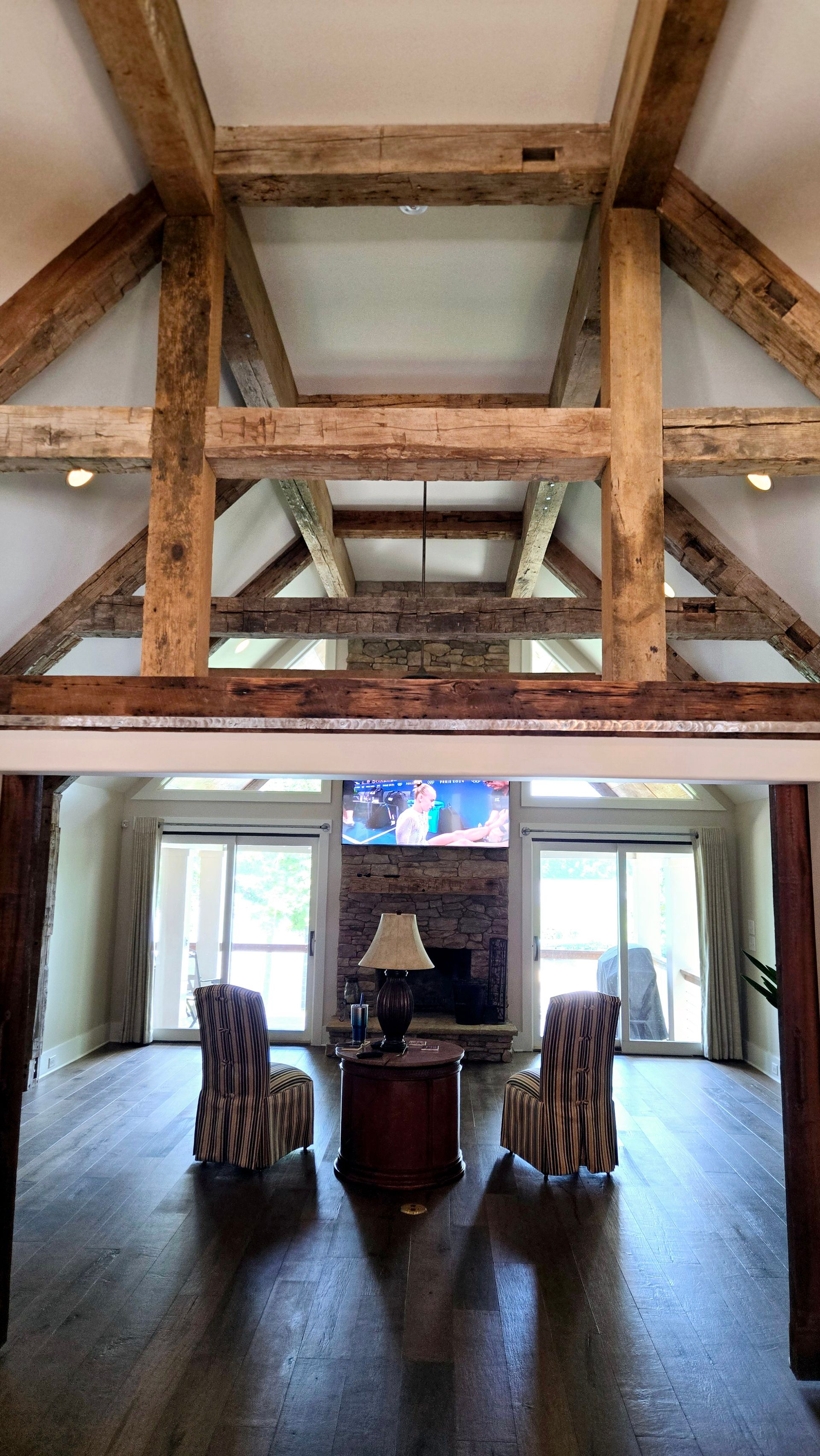 Hand Hewn Beams