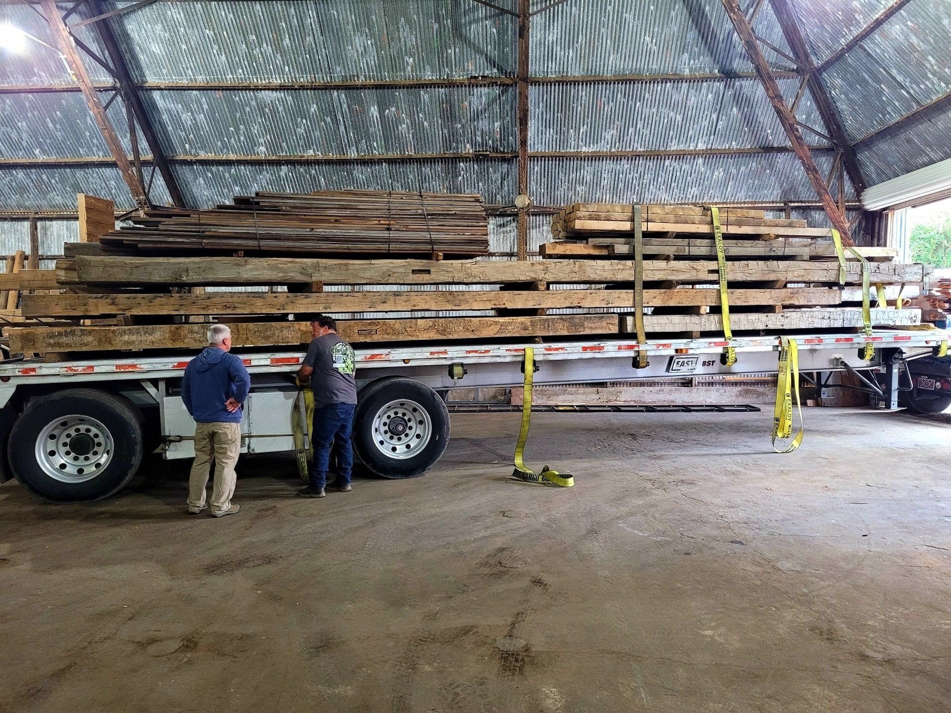 Hand Hewn Beams