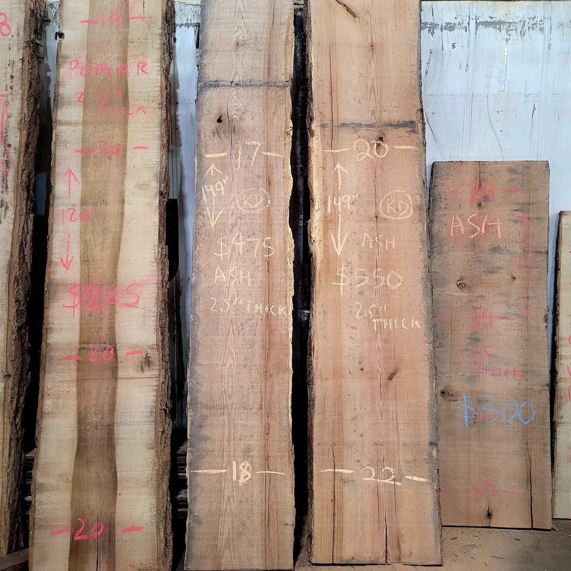 Live Edge Slabs