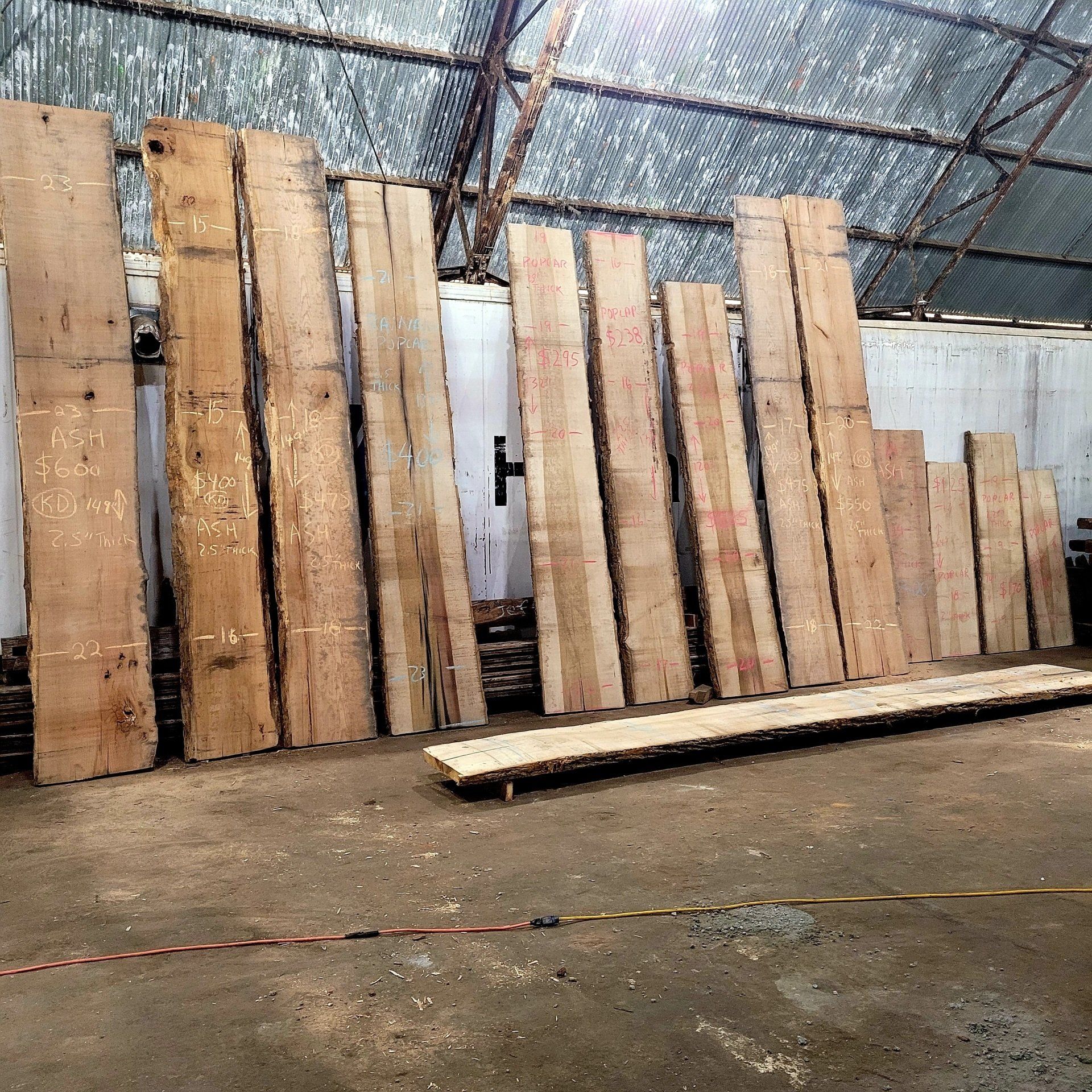 Live Edge Slabs
