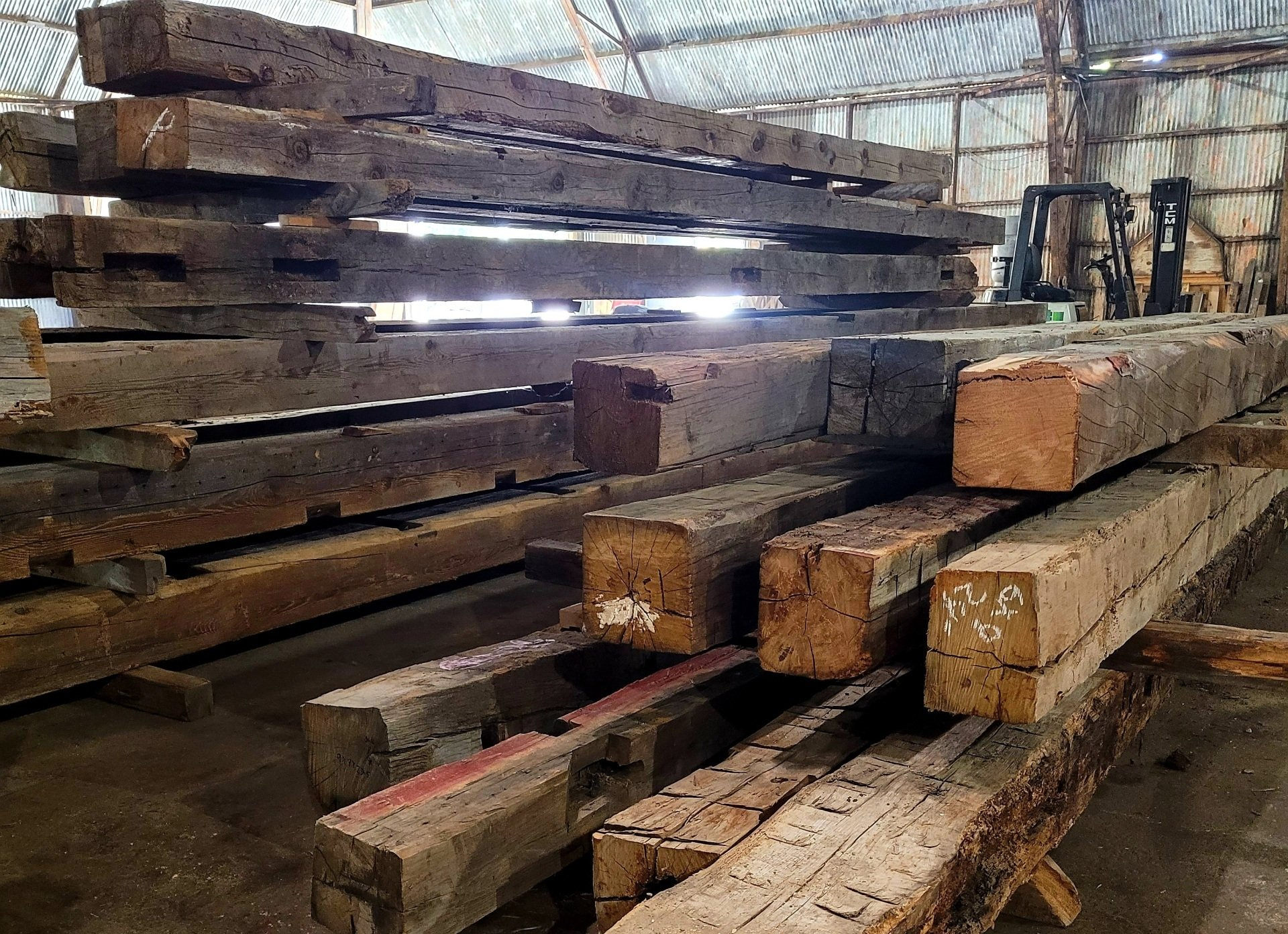 Old Barn Beams