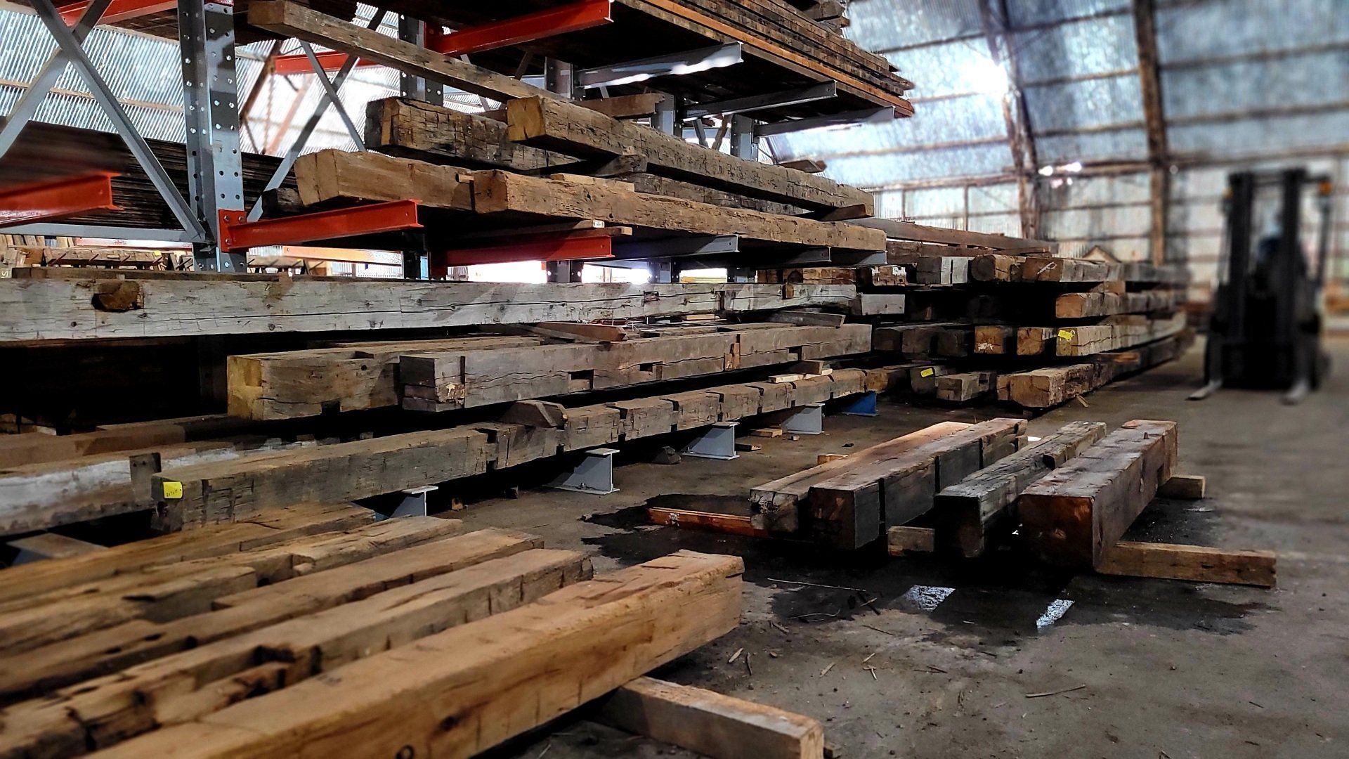 Hand Hewn Beams