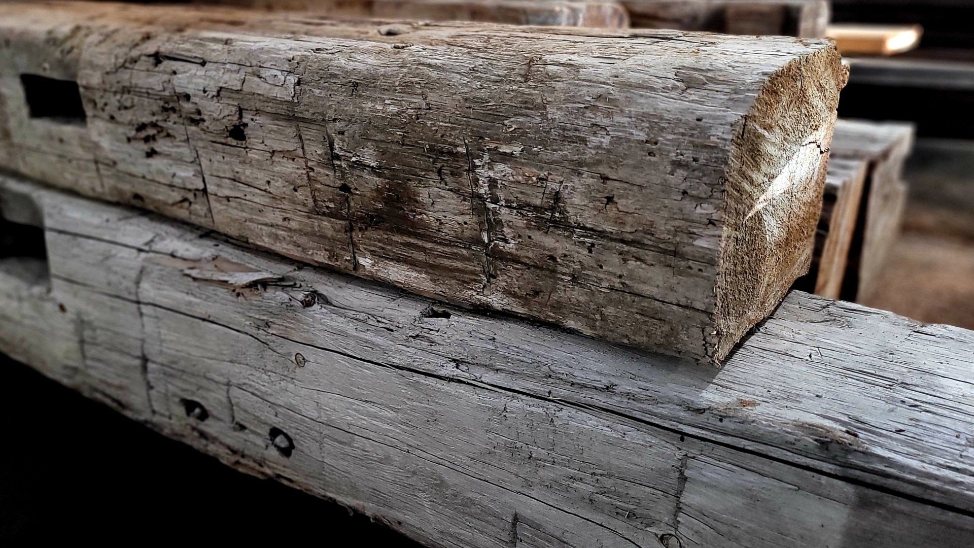 Hand Hewn Beams