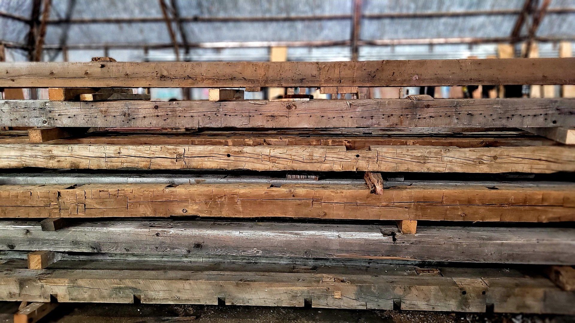 Hand Hewn Beams