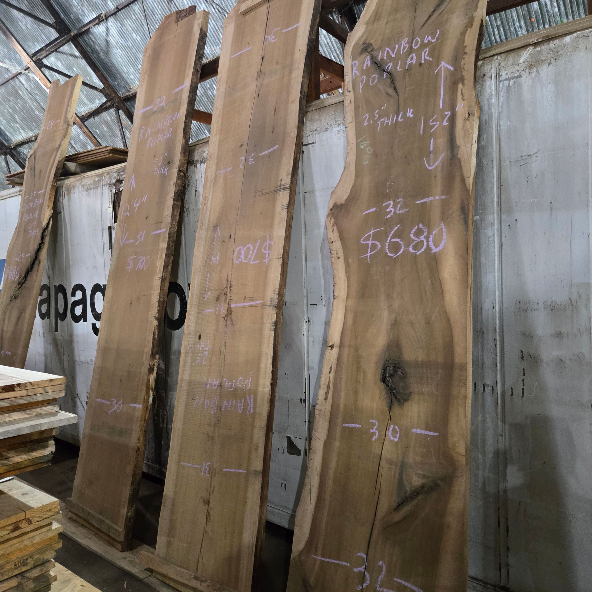 Live Edge Slabs
