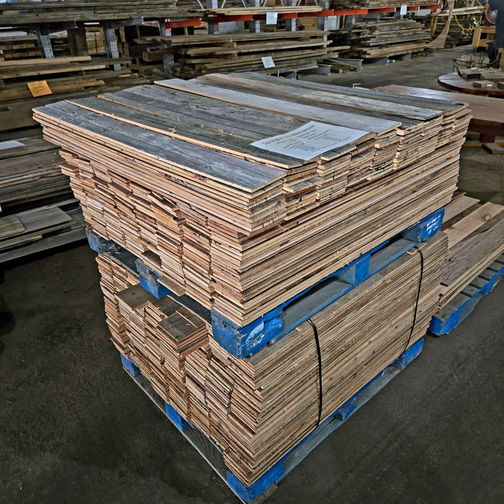 Barn wood planks