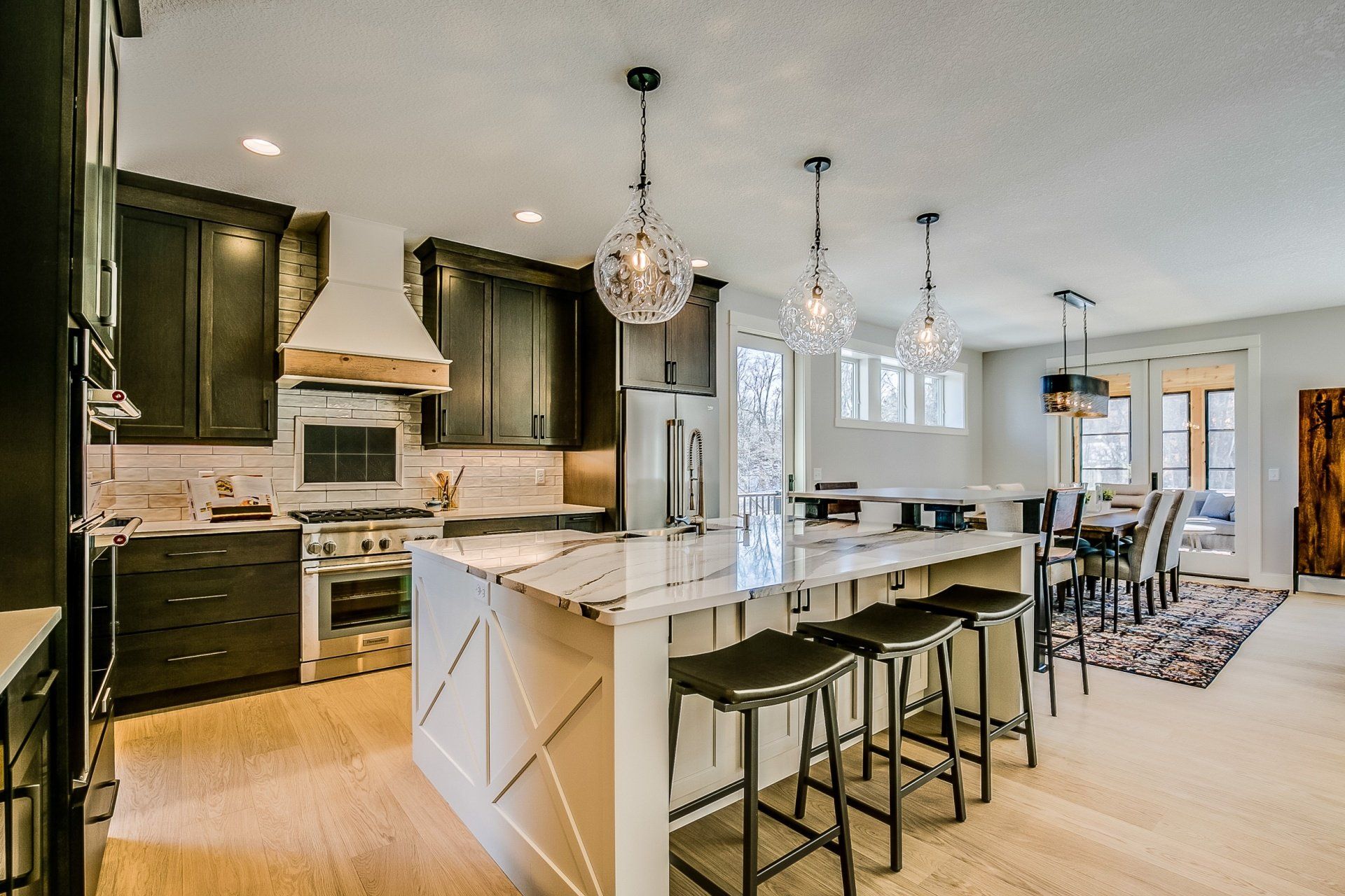 Remodeled kitchen