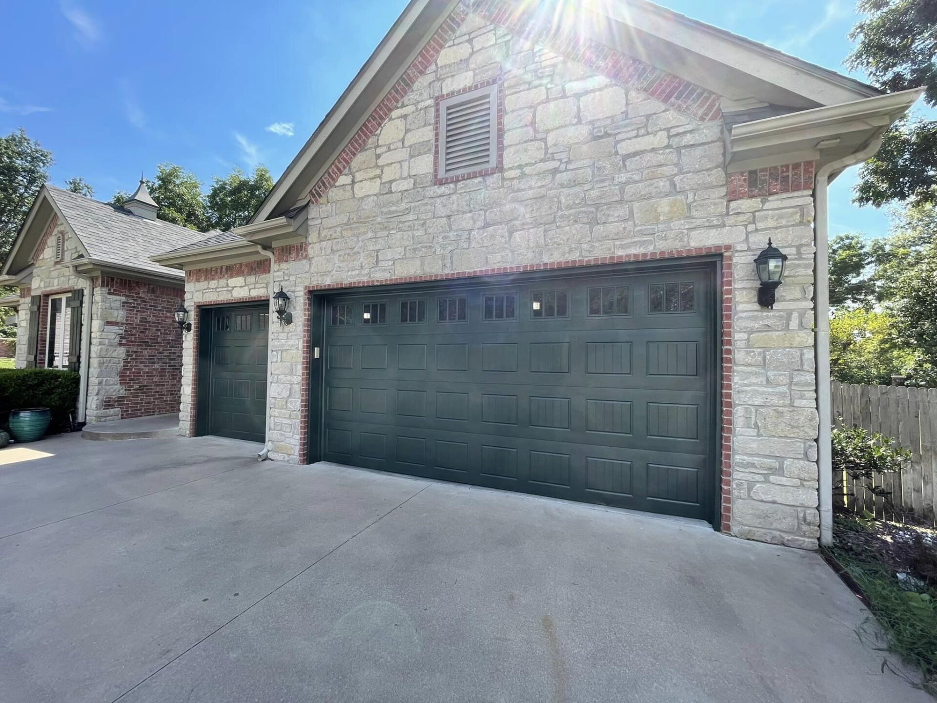 New garage paint