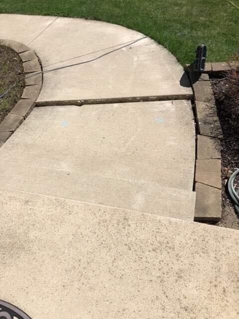 Front Walkway — Rockford, IL — Northern Illinois Concrete Lifting