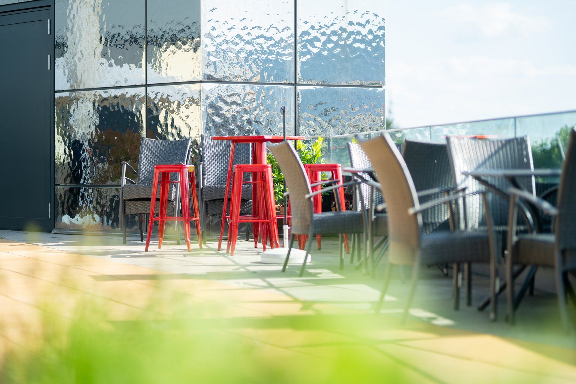 Terrasse Strindberg Restaurant Graz