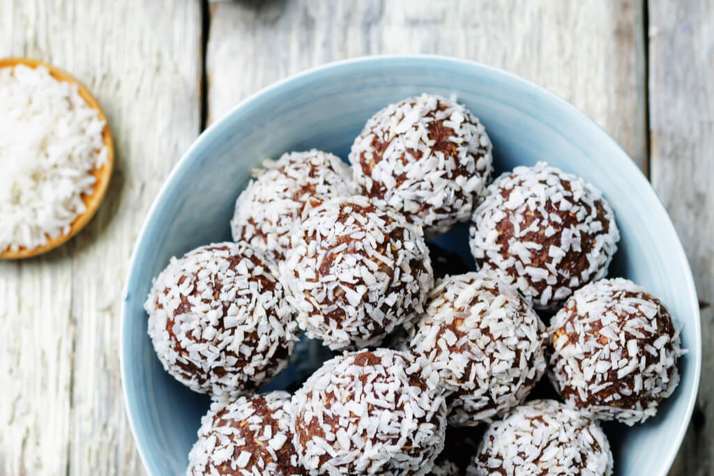 Choc Coconut Protein Balls