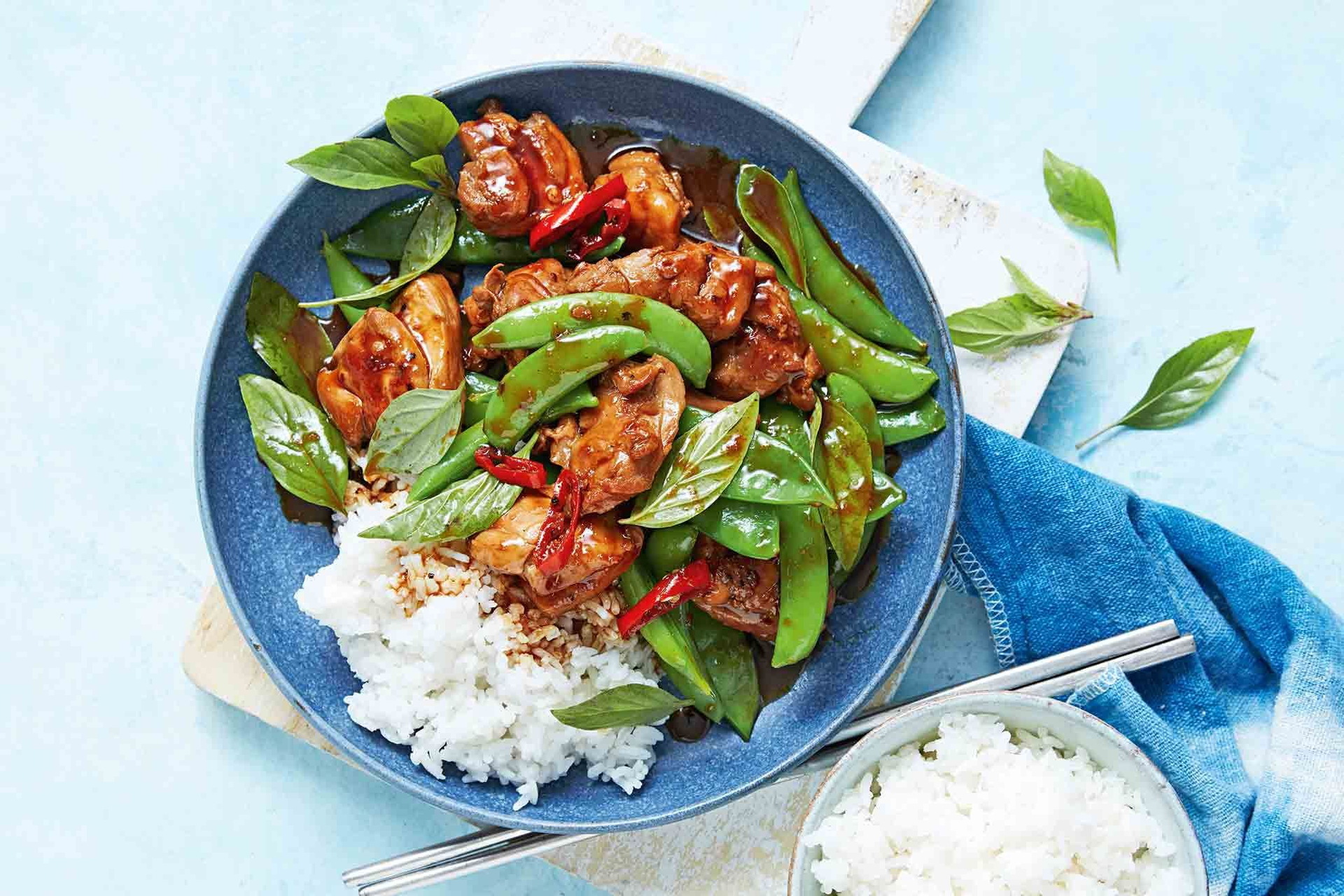 Chicken & Chilli Stir Fry with Greens