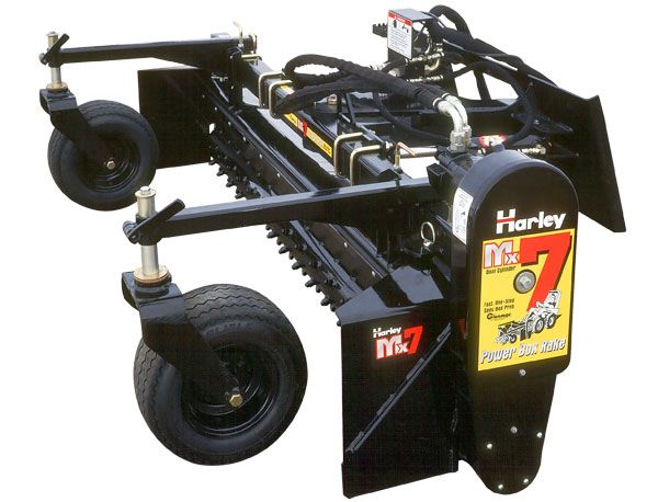 90-inch Digga Hydraulic Harley Rake | Windham Rental Center | ME