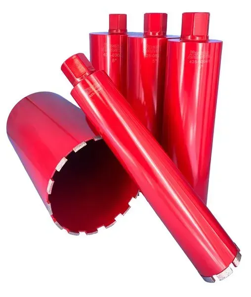 A black submersible pump with a handle on a white background.