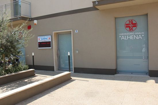 esterno del centro analisi