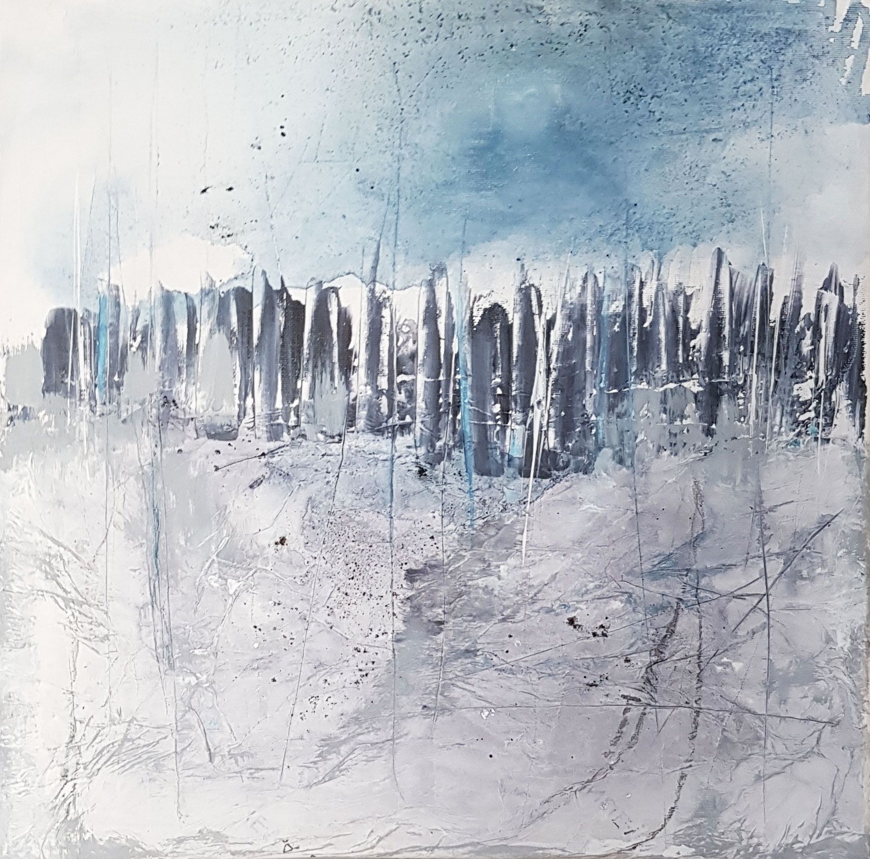 Acrylmalerei mit dem Titel: 