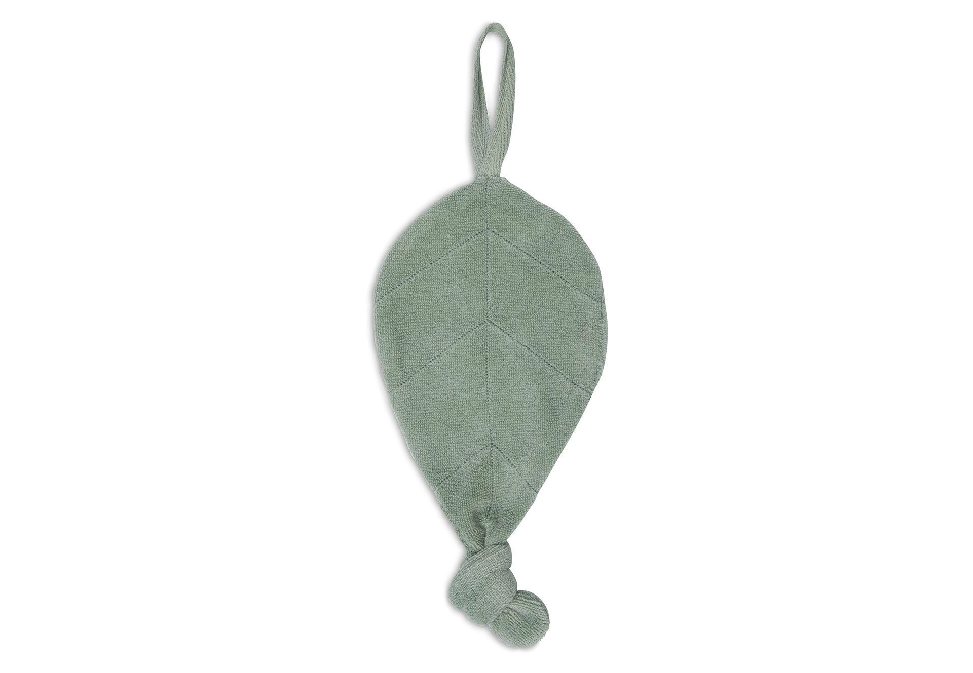 Speendoekje Badstof Leaf - Ash Green