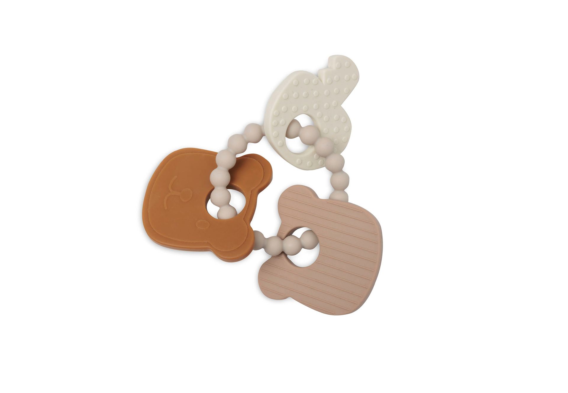 Speelgoed Ringen Siliconen - Teddy Bear