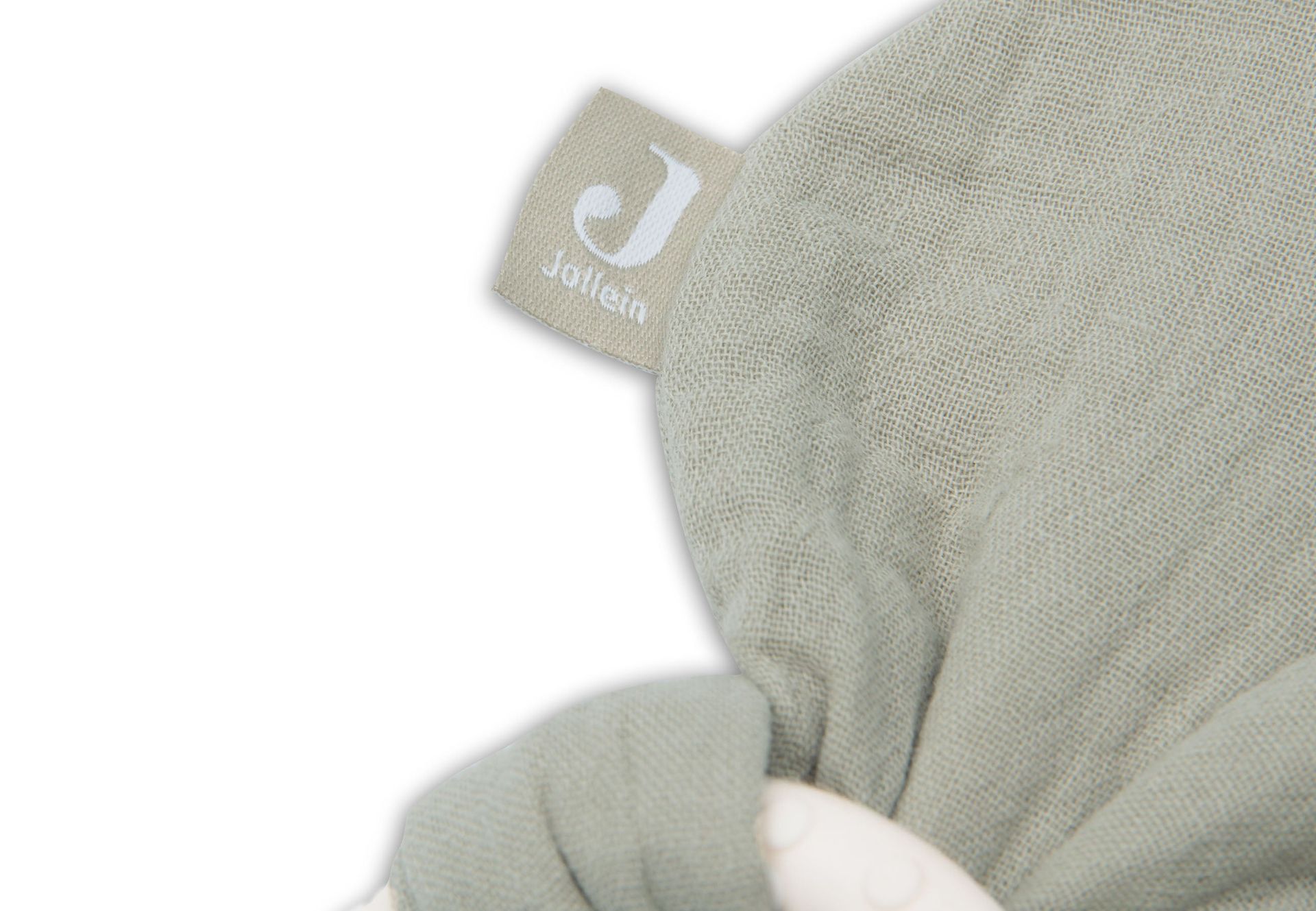 Bijtring Siliconen Bunny Ears - Olive Green