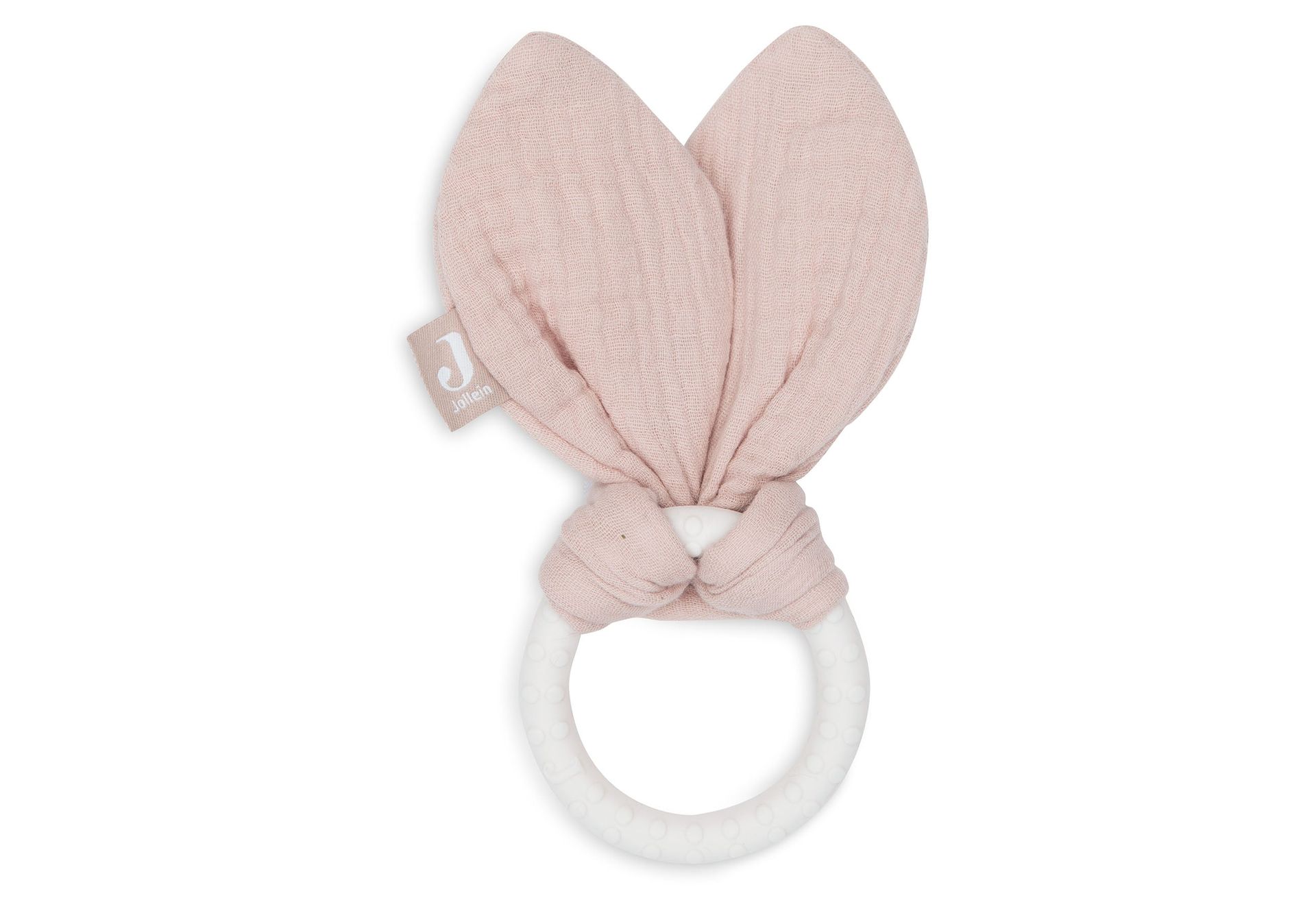 Bijtring Siliconen Bunny Ears - Wild Rose