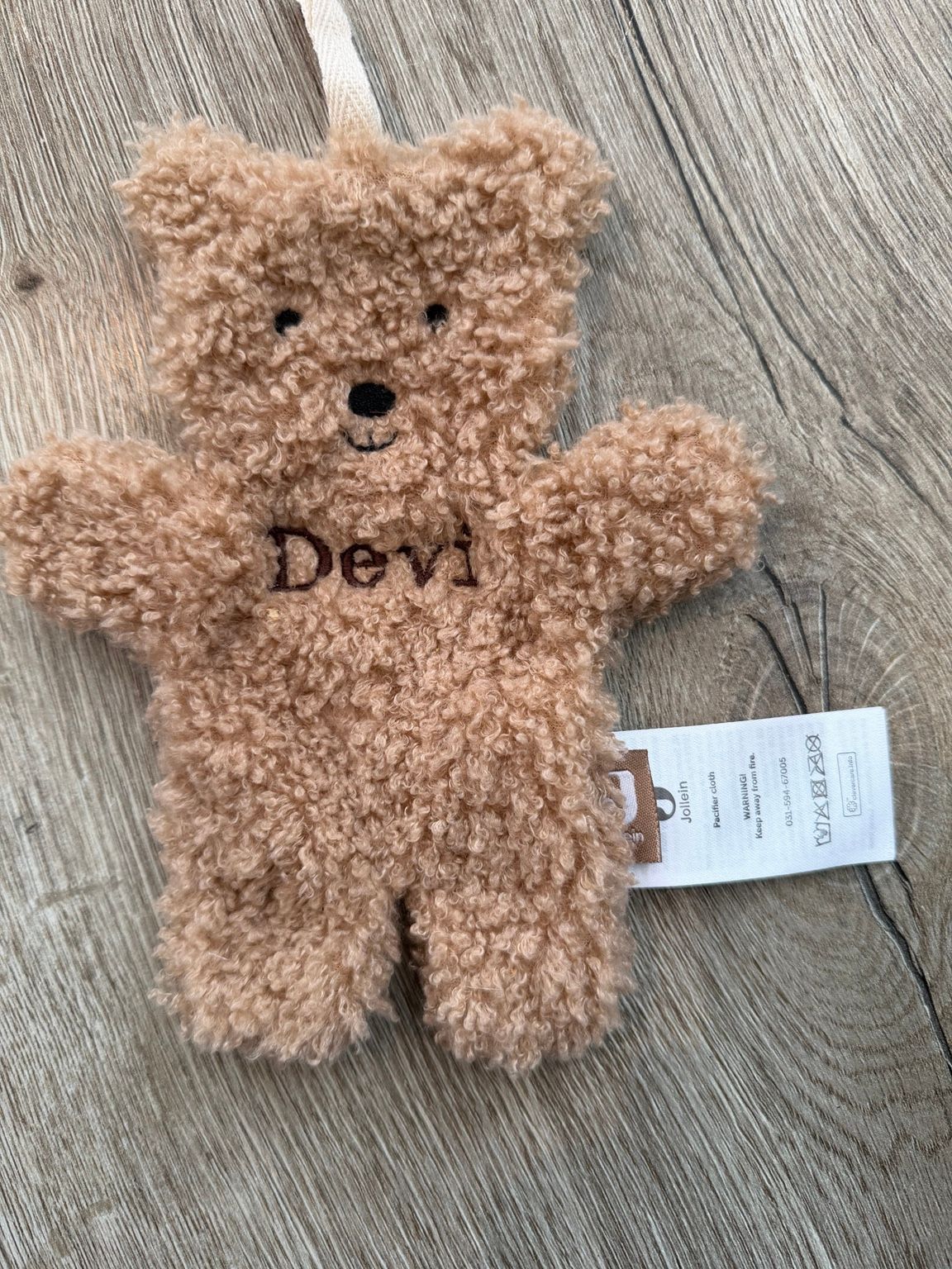 Speendoekje Teddy Bear - Biscuit | Jollein