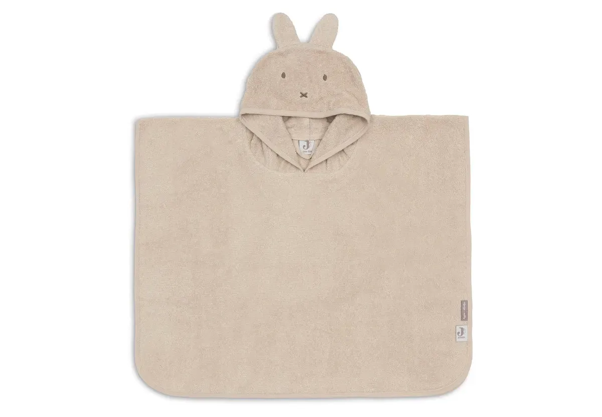 Badponcho Terry Miffy Warm Sand | Jollein
