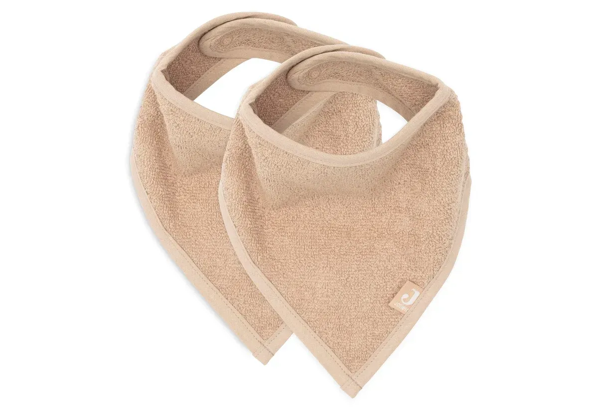 Slab Bandana - Biscuit (2-pack) | Jollein