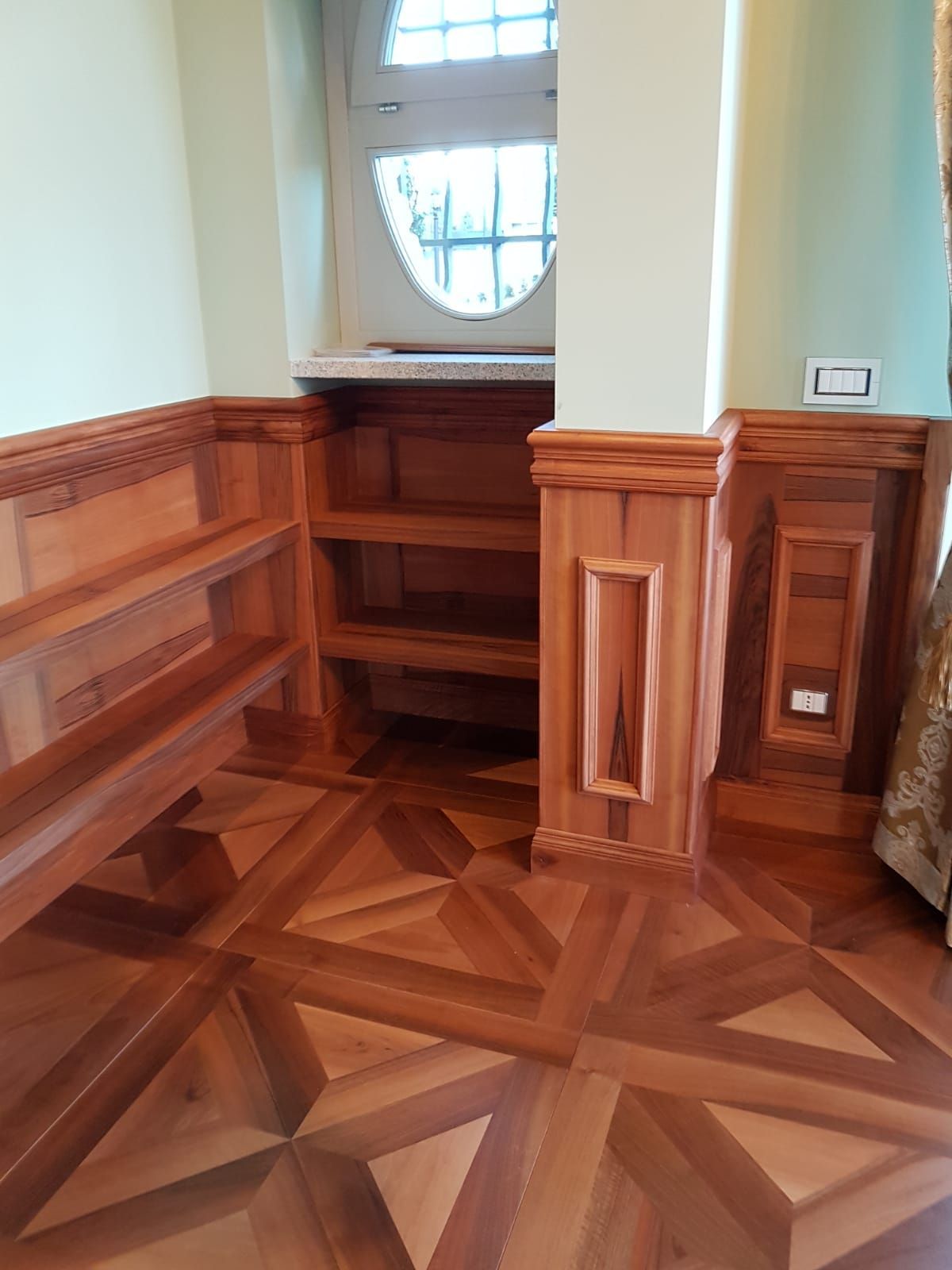 soggiorno in legno