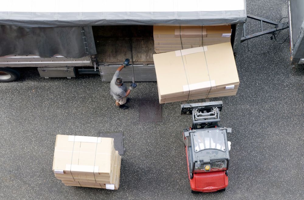 Efficient Loading of Large Boxes for Joe Camilleri Transport — Joe Camilleri Transport in Fyshwick, ACT