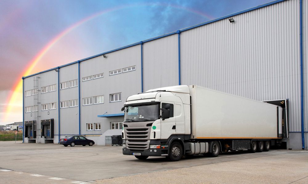 Service by a Large White Truck — Joe Camilleri Transport in Sydney, ACT
